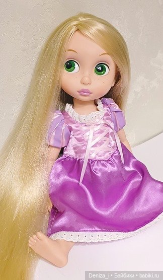 Рапунцель Дисней 2012 Редкая Disney Animators Аниматорс кукла (фото 7)