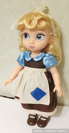 Золушка Дисней 40 см Disney Animators Аниматорс кукла (фото 7)