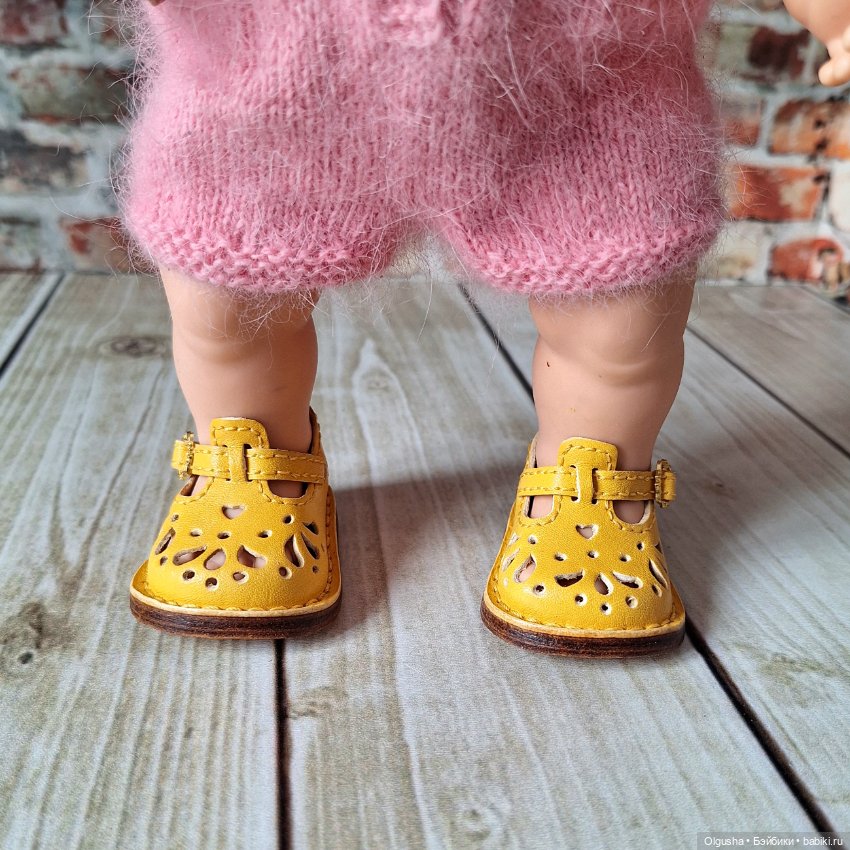 Желтые сандалики на Вихтеля (фото 8)