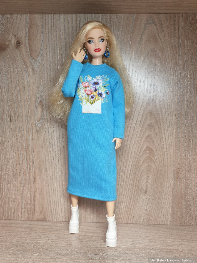 Платье для Барби пышки — Одежда для кукол