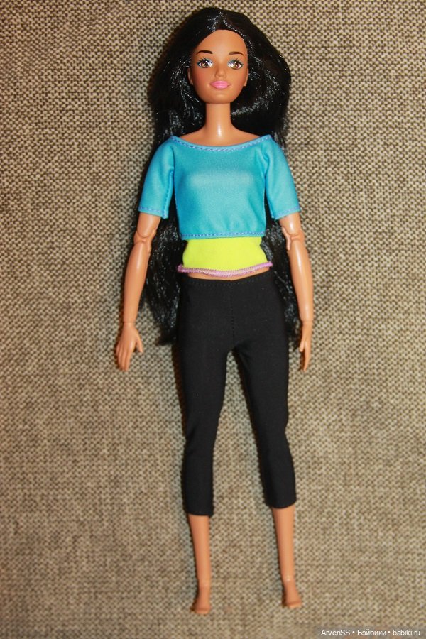 Голова 1993 Dolls of the World - Native American Barbie на теле МТМ (фото 4)