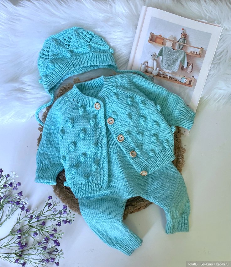 Комплекты «Шишечки» ручной работы (фото 4)