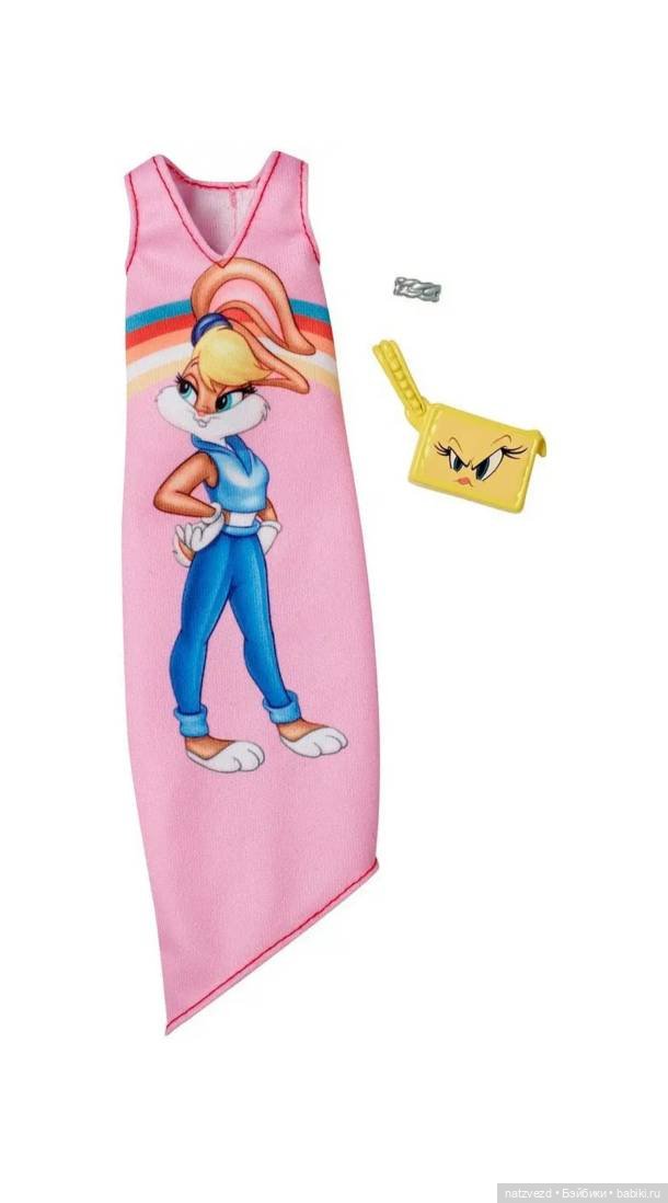 Фирменные наборы одежды с аксессуарами Barbie (Барби): Hello Kitty и Looney Tunes (фото 5)