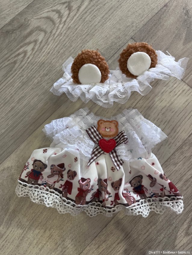 Одежда для мягких кукол 20см (фото 8)