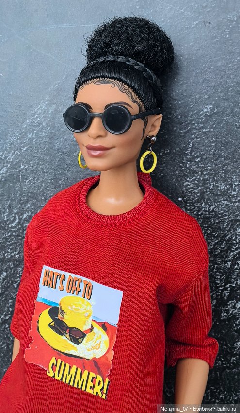 Платье для пышки Барби — Одежда для кукол (фото 5)