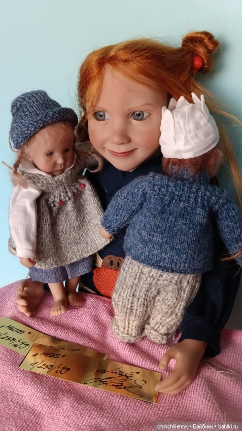 Крохотульки twins Mette & Mees от Zwergnase