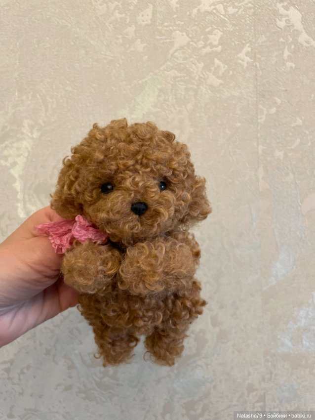 Щенок пуделя — Авторские игрушки (фото 2)