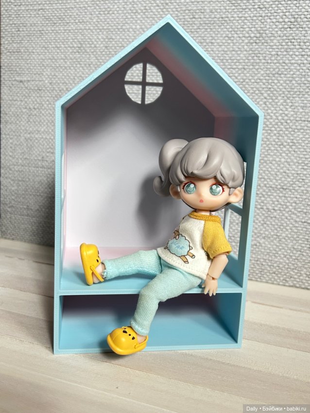 Домик средний «на стену». 3д-печать (фото 2)