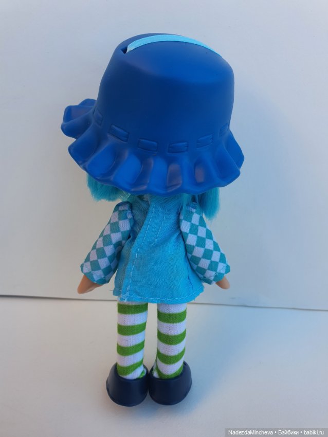 Редкая Черничка в голубом (Blueberry Muffin / Blue Hat Look) Strawberry Shortcake 1980 реплика (фото 4)