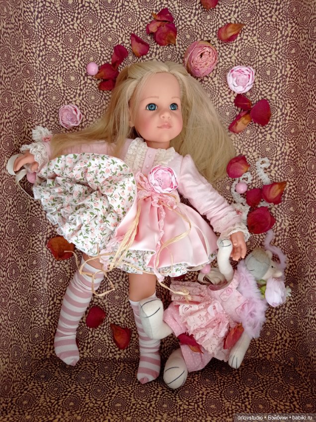 Платье 🍭💗🍥 "Розовая пудра" для Готц/Zwergnase (фото 6)