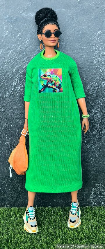 Платье для пышки Барби — Одежда для кукол (фото 2)