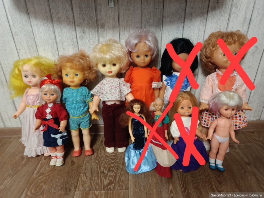 Обмен кукол на киндеры — Винтажные куклы и игрушки детства