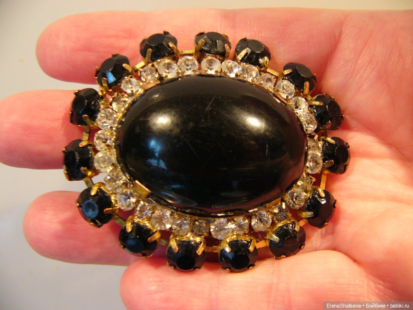 Старинная большая брошь для Ваших красавиц. Германия (фото 3)