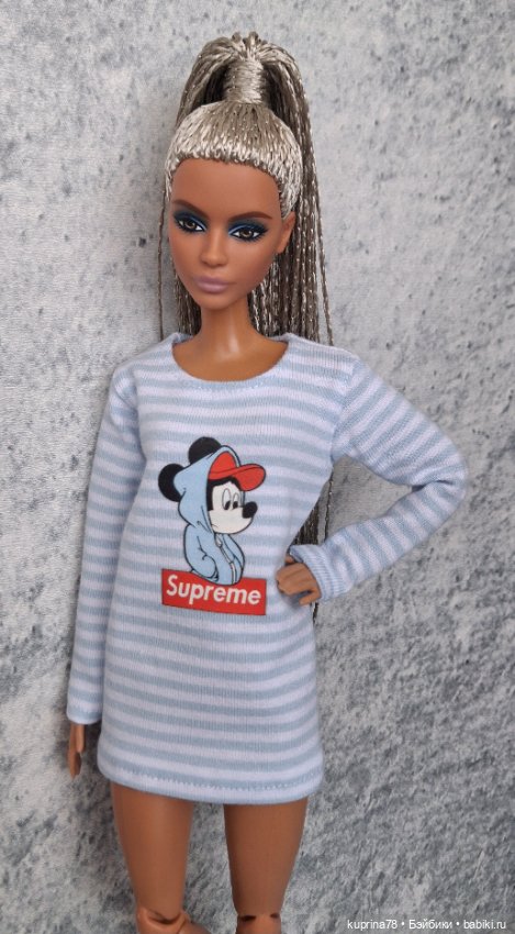 Тельняшка на барби — Одежда для кукол (фото 4)