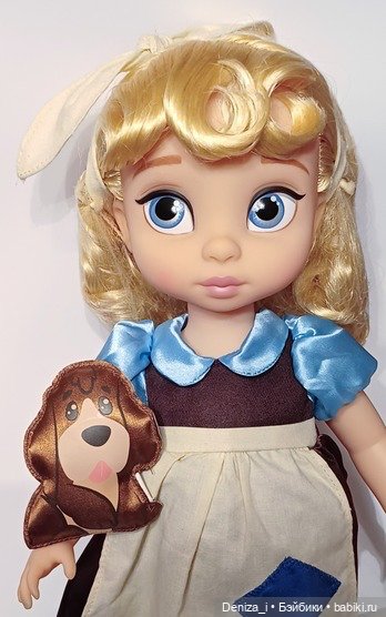 Золушка Дисней 40 см Disney Animators Аниматорс кукла (фото 4)