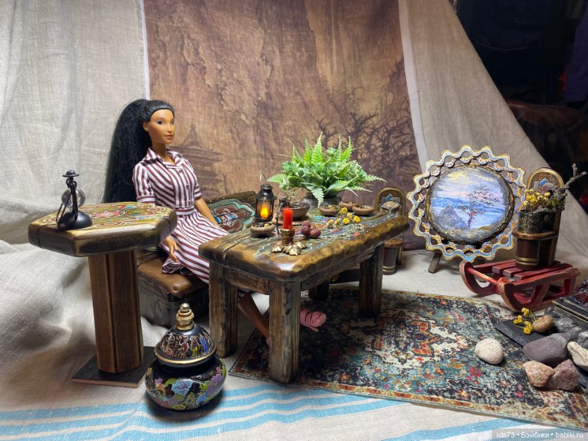 Мебель в бурятском стиле - ручная роспись (фото 4)