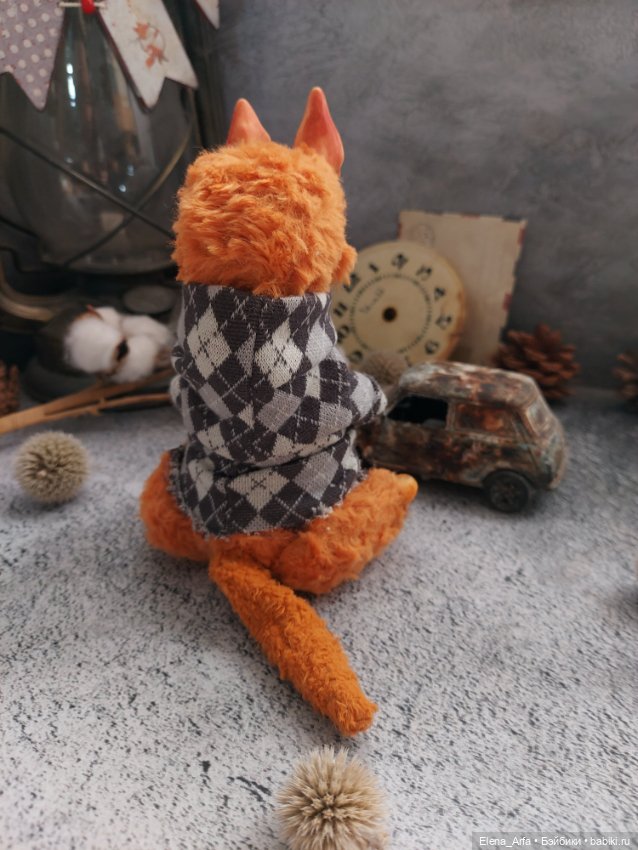 Лисичка — Авторские игрушки (фото 4)