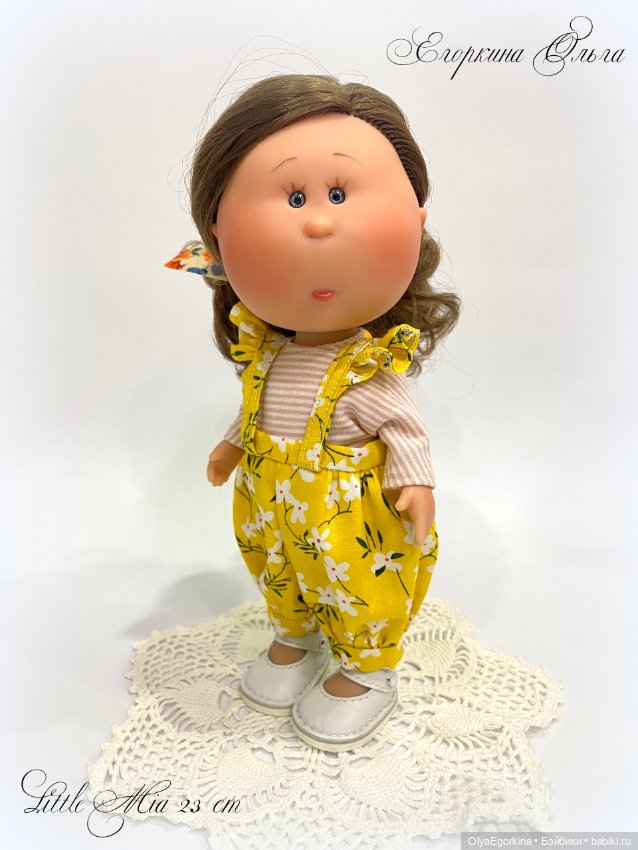 Комплект "Цветы" на мини Мию (23 см)