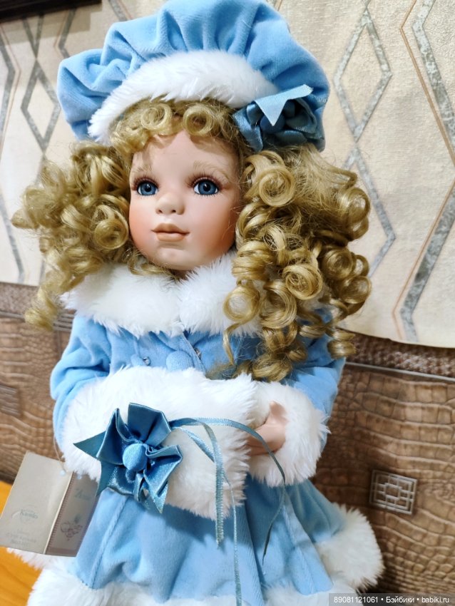 Кукла фарфоровая от Вирджиния Тернер, Virginia Turner (фото 6)