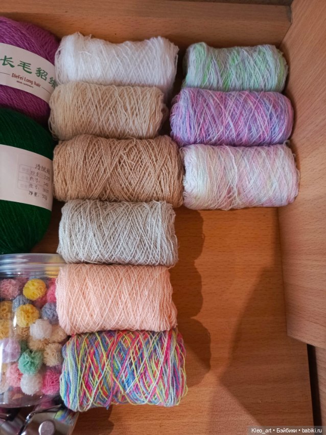 Лот для творчества — Пряжа (фото 4)