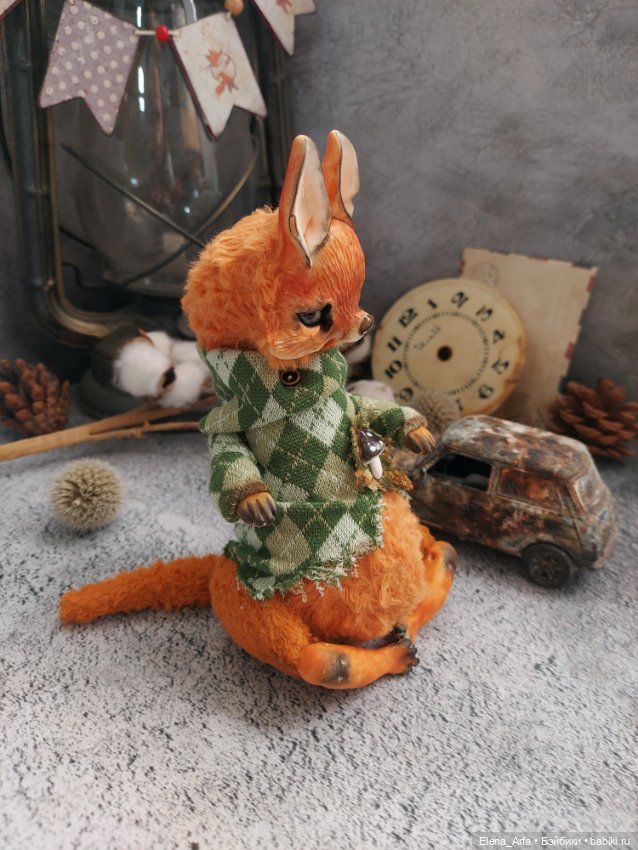 Лисица — Авторские игрушки (фото 3)