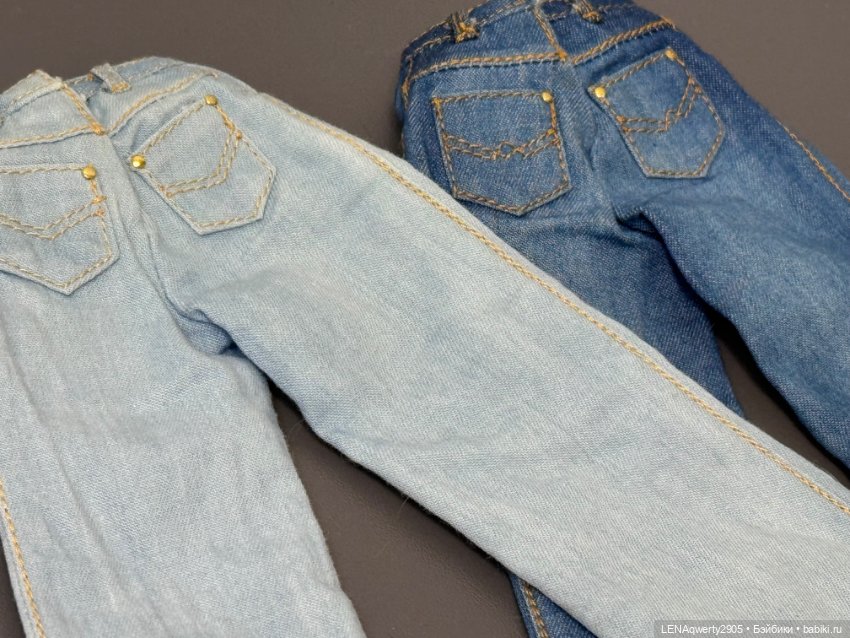 Джинсы для Птички Лоры ( и подобного формата ) (фото 2)