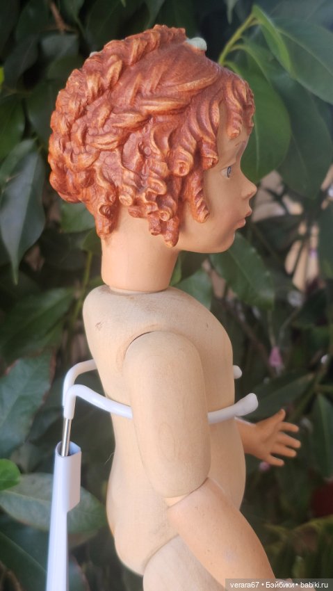 Melissa от Dolfi. Автор Ado Santini. Деревянная шарнирная кукла.Выпуск 1990 года (фото 4)
