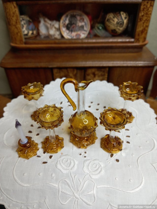 Стекло Лауша — Другое для антикварных кукол (фото 8)