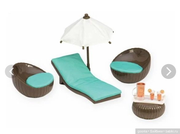 Игровой набор Lori Патио на крыше с мебелью и аксессуарами (фото 4)