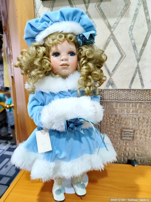 Кукла фарфоровая от Вирджиния Тернер, Virginia Turner (фото 3)