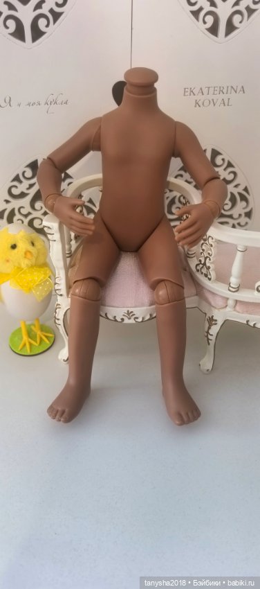 Шарнирное тело для куклы Паола Рейна