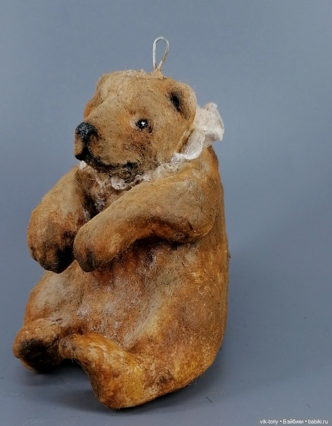 Ватная игрушка "Цирковой мишка" (фото 7)