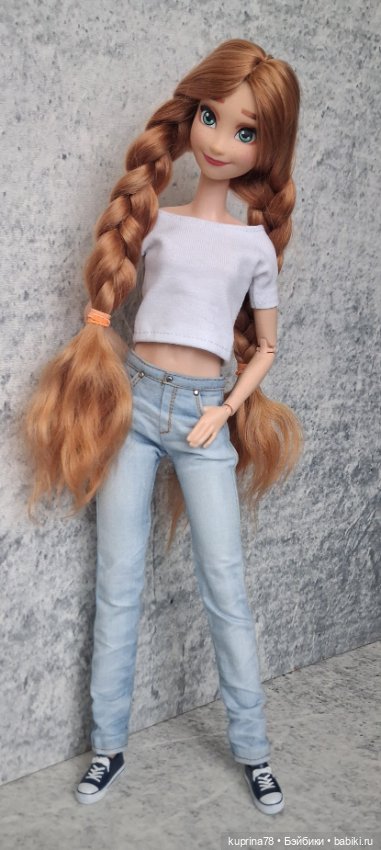 Джинсы на высокую барби — Одежда для кукол