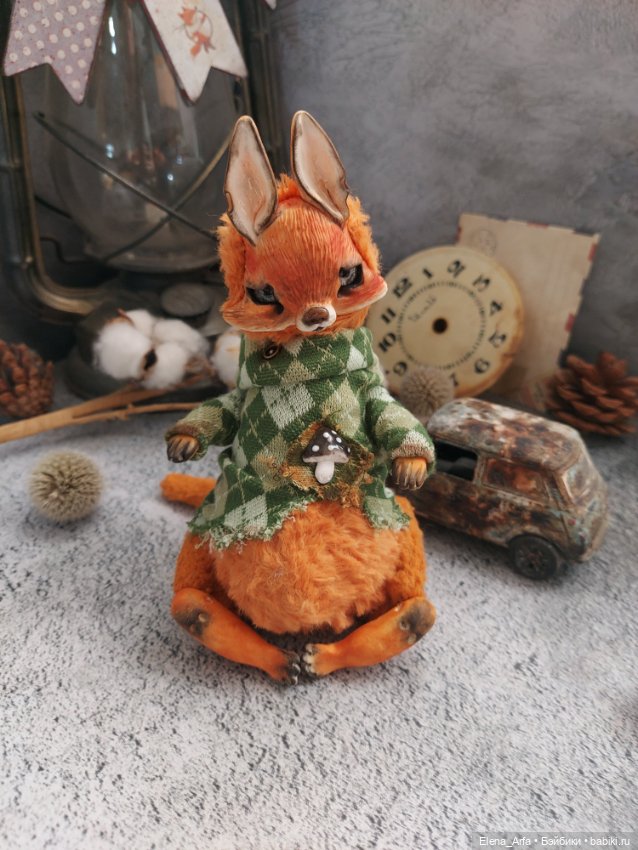 Лисица — Авторские игрушки