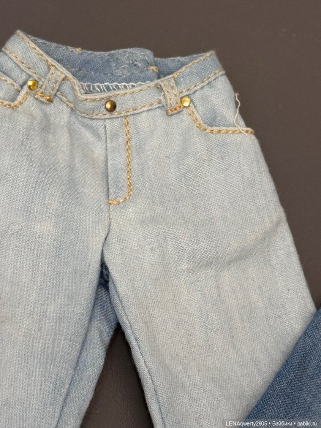 Джинсы для Птички Лоры ( и подобного формата ) (фото 4)