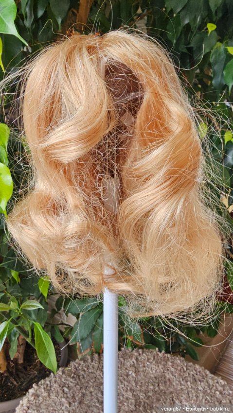 Парики натуральные новые — Парики и волосы (мохер) для кукол (фото 7)