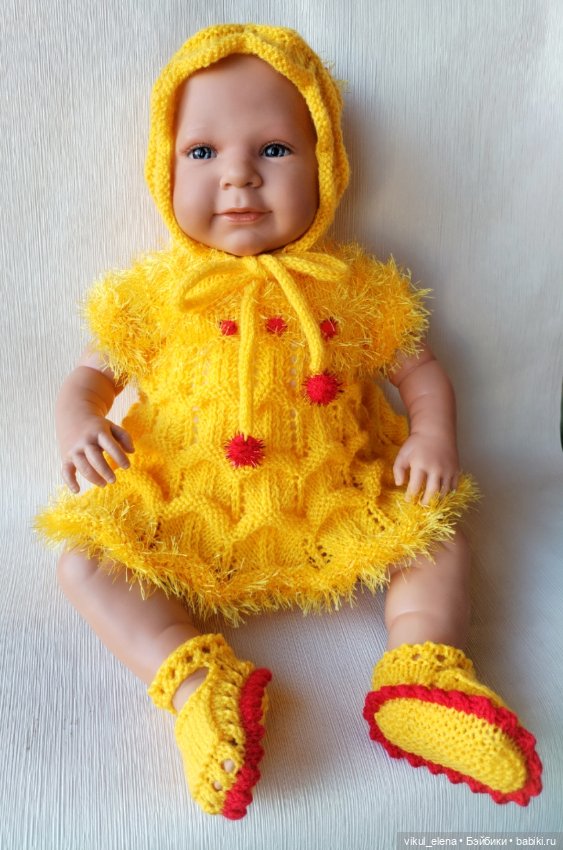 Костюмчик "Пасхальный цыпленок"