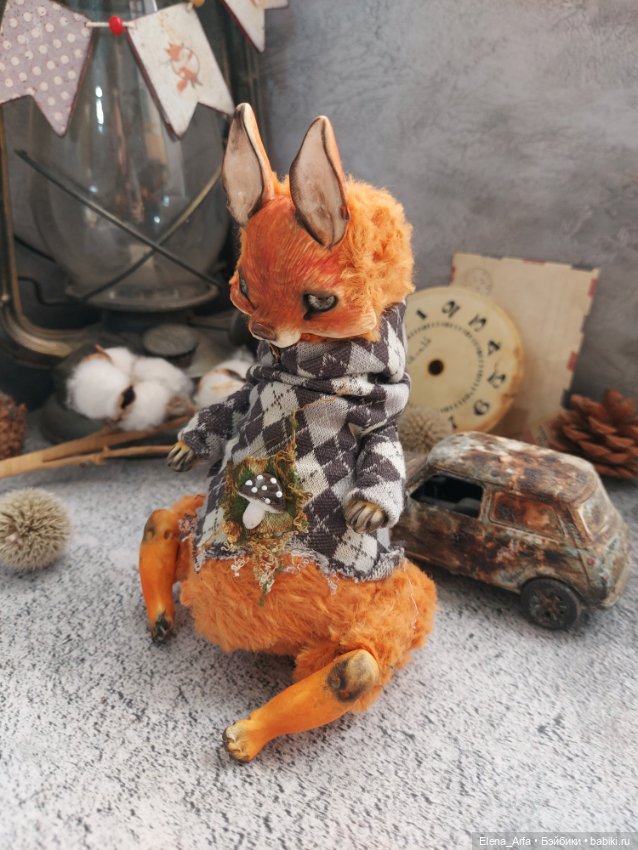 Лисичка — Авторские игрушки (фото 2)