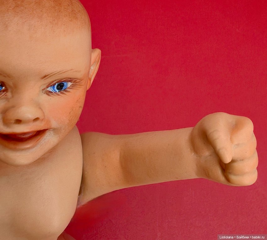 Авторская кукла от Brenda Stewart. США. 1996 год. 13 см