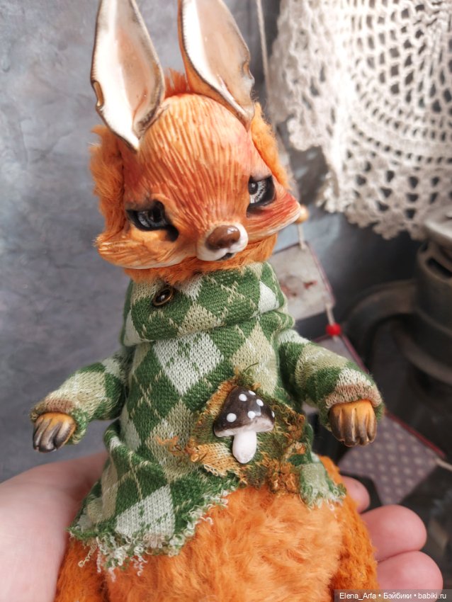 Лисица — Авторские игрушки (фото 5)