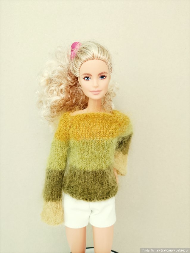 Одежда на Барби высокую джемпер топик с рукавами ИТ Интегрити ню фейс ФР Индастри менгф мизи (фото 6)