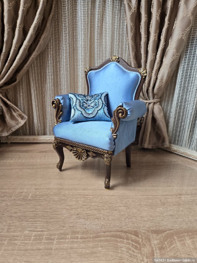 Кресло для кукол 32-37 см. Мебель для кукол (фото 7)