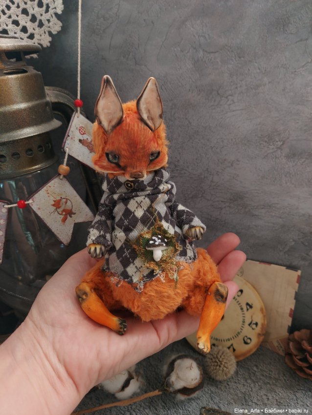 Лисичка — Авторские игрушки (фото 7)