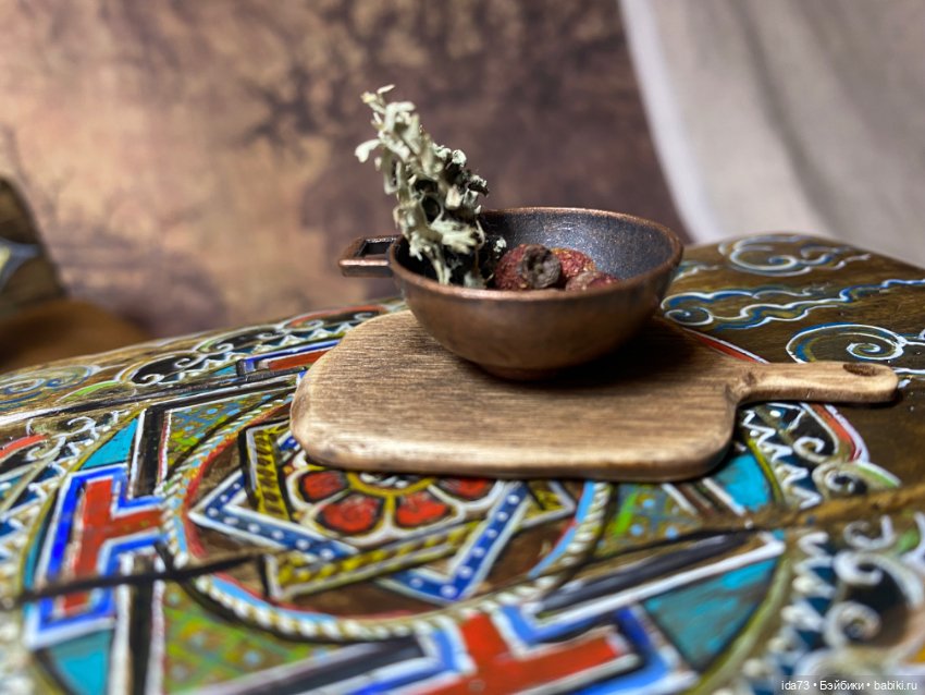 Мебель в бурятском стиле - ручная роспись (фото 8)