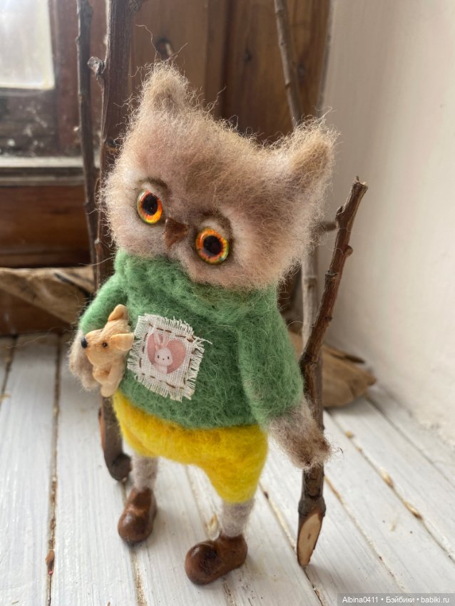 Совушка — Авторские игрушки (фото 7)
