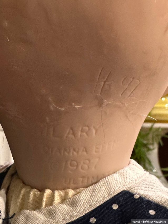 Фарфоровая кукла Dianna Effner. Hilary (фото 3)