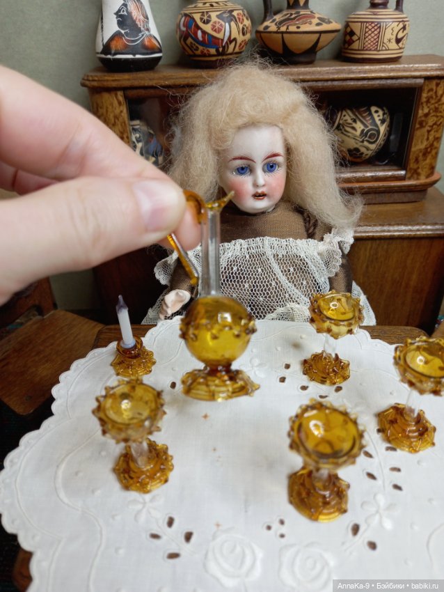 Стекло Лауша — Другое для антикварных кукол (фото 3)