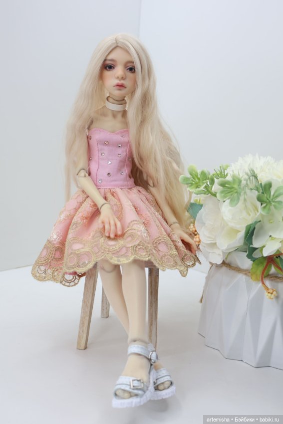 Платье на Птичку Лору — Одежда для BJD (фото 3)