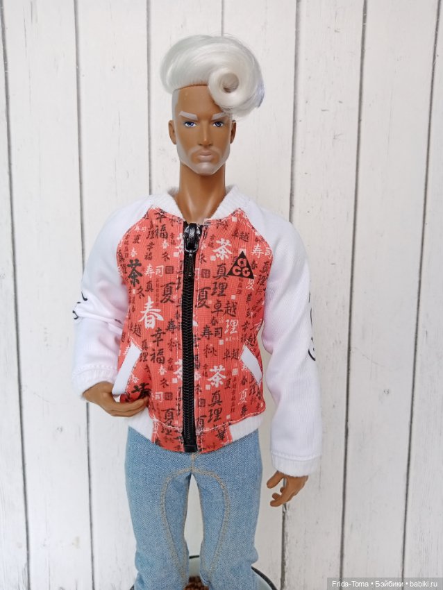 Одежда на Адониса мужчин ИТ Менгф куртка бомбер японский сукадзян (фото 4)