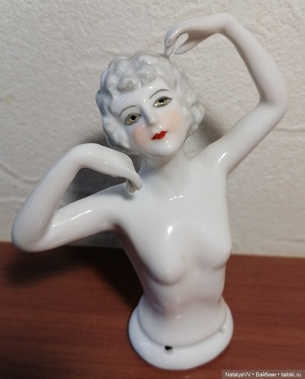 Half Doll, фарфоровая кукла половинка